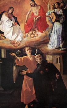弗朗西斯科 德 囌巴朗 Vision of Blessed Alonso Rodriguez 弗朗西斯科 德 囌巴朗 Vision of Blessed Alonso Rodriguez